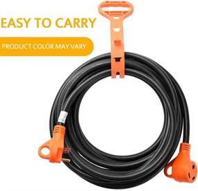 img 3 attached to Mictuning Heavy-Duty 30 Amp RV Extension Cord - 30ft, 10 Gauge, 125V, 3750W - with Handle and Cord Organizer