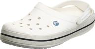 👞 crocs unisex clog slate grey men's shoes: stylish mules & clogs for all logo