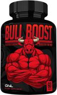 🐂 natural male bull boost testosterone booster - enlargement supplement for men - size and strength enhancement - stamina and energy boost - mood, endurance, and performance increase - made in usa - 1 month supply logo