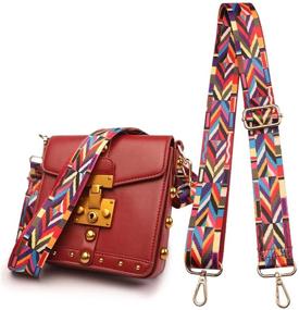 img 2 attached to 🎸 Stylish Replacement Guitar Multicolor Crossbody Handbags for Women: Perfect Handbags & Wallets Combo