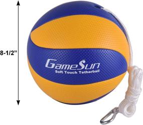 img 3 attached to Gamesun Tetherball Full Size Portable Tetherballs