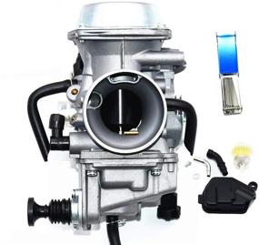 img 4 attached to Carbman Carburetor 2000 2006 1988 2000 TRX450FE