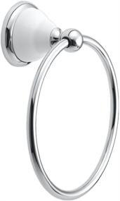img 2 attached to 🪑 Gatco 5284 Franciscan Towel Ring with Chrome Finish and 6-1/2" Diameter Ring