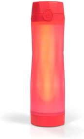 img 4 attached to Hidrate Spark 3: Stay Hydrated with a Glowing Reminder - Smart Water Bottle, 20 oz, Coral