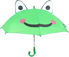 img 3 attached to Children's Lightweight Umbrella - Novelty Folding Umbrella for Boys and Girls