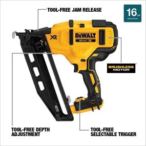 img 2 attached to 🔨 DEWALT DCN660B Gauge Finish Nailer: A Powerful Tool for Precision Finishing Work