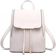 karresly backpack leather rucksack shoulder women's handbags & wallets logo