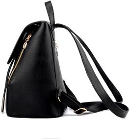 img 2 attached to KARRESLY Backpack Leather Rucksack Shoulder Women's Handbags & Wallets