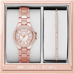 img 2 attached to Стильные женские часы Michael Kors 🕰️ Petite Camille Three-Hand для повседневной носки