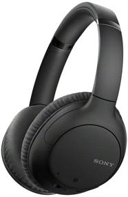 img 4 attached to Беспроводные наушники Sony с шумоподавлением - черные | 35 часов работы от аккумулятора | Быстрая зарядка | Встроенный микрофон | Голосовой помощник