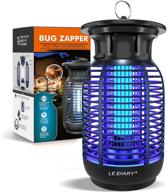 🪰 lediary bug zapper outdoor: powerful 4300v mosquito killer electric - 15w waterproof fly killer for home, kitchen, backyard logo