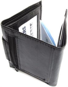 img 2 attached to Ladies Black Leather Lambskin Wallet