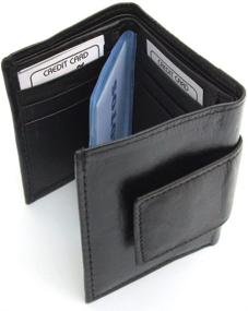 img 3 attached to Ladies Black Leather Lambskin Wallet