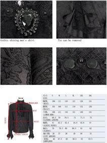 img 1 attached to 🕶️ Steampunk Shining Printed Men's Clothing from Devil Fashion