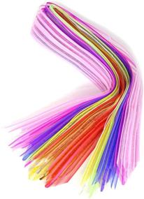 img 3 attached to 🎁 Honbay 10PCS 6.7 Inch Shimmer Organza Yarn Pull Bows: Large Size Butterfly Gift Bows with Strings for Festival, Christmas, Birthday, Wedding, and More