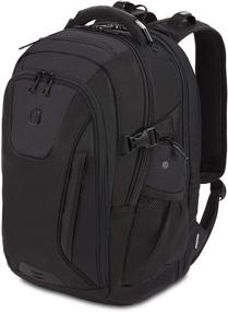 img 4 attached to 🎒 SwissGear Black Stealth Large Travel Bag (Model 5358202410)