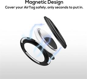 img 3 attached to Aircovered Magnetic Holder Alloy Protector Accessories Men's Accessories