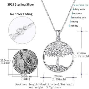 img 1 attached to Necklace Sterling Pendant Jewelry Grandma