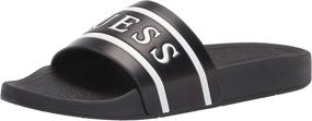 img 4 attached to GUESS Etty Slide Sandal Black