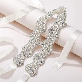 img 2 attached to SWEETV Wedding Rhinestone Crystal Bridesmaids