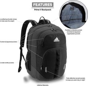 img 2 attached to 🎒 Stylish Adidas Prime Backpack Carbon Rose: Ideal Casual Daypacks for Fashionable Individuals