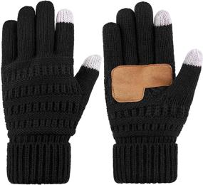 img 4 attached to 🧤 Thermal Winter Screen Gloves by Cooraby