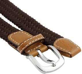 img 1 attached to Samtree Braided Women Leather Stretch