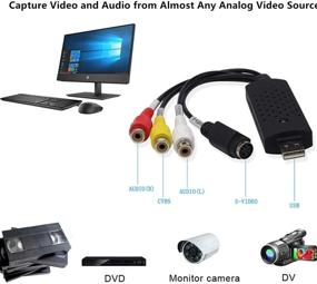 img 2 attached to 📼 VHS to Digital Converter USB Video Audio Capture Card - VCR TV Tape to DVD Box - Mac OS & Windows Compatible