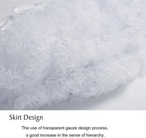 img 1 attached to 👗 XinChangShangMao Womens Chiffon Petticoat Skirt: Elegant and Stylish Women's Clothing