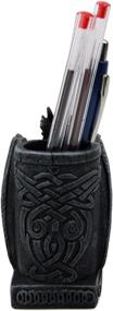 img 1 attached to 🐉 Enhance Your Office Desk with Ebros Medieval Fantasy Smaug Dragon Stationery Holder: Perfect Gothic Organizer for Pens, Pencils, and More!