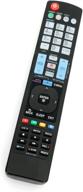 replacement remote control akb74115501 for lg hdtv 55le5500, 55ls4500ud, 47lv5500ua, 42la6200ua, 22lg30ua, 19lf10, 19lf10c, 32ld325hua, 32ld330hua, 32ld333hua - compatible with lg lcd led tv logo