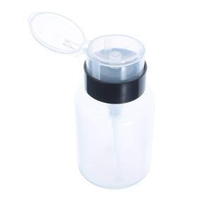 img 1 attached to 💧 Convenient 8 Oz. or 250ml Empty Liquid Pump Dispenser Bottles with Lockable Head Pump (Set of 2)