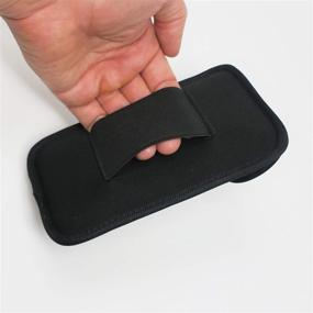 img 2 attached to RadiArmor EMF Blocking Cell Phone Sleeve - Updated Version (Black, Large) for Effective EMF Protection