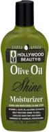 hollywood beauty olive oil shine moisturizer: achieve radiant shine and deep moisture with ease! logo