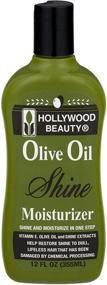 img 2 attached to HOLLYWOOD BEAUTY Olive Oil Shine Moisturizer: Achieve Radiant Shine and Deep Moisture with Ease!