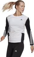 adidas womens 3 stripes longsleeve medium sports & fitness and cycling logo