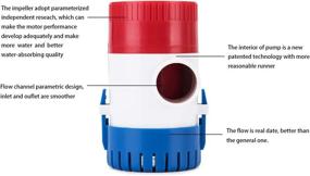 img 3 attached to Dontmiss Made Submersible Non Automatic Electric Submersible (Outlet