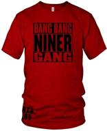 bang niner gang t shirt large logo