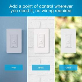 img 2 attached to Lutron Pico Remote: Caseta 🔥 Wireless Smart Dimmer, Favorite Setting, Black