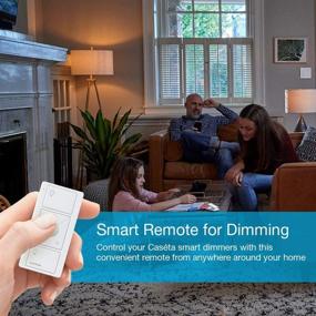 img 3 attached to Lutron Pico Remote: Caseta 🔥 Wireless Smart Dimmer, Favorite Setting, Black