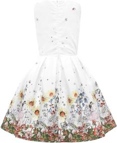 img 3 attached to 🌸 Timeless Style: The BlackButterfly Vintage Flora Collection for Girls' Clothing