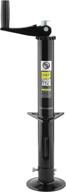 🔌 black lippert 733926 quick drop tongue jack for a-frame travel, cargo, and utility trailers or 5th wheel rvs with 2000lb weight capacity logo