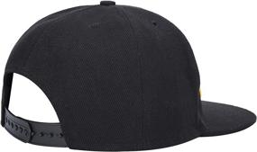 img 1 attached to Вышитые пары Snapback Регулируемый хип-хоп