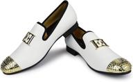 leather buckle loafers for wedding - xqwfh men's shoes logo