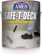 ames safe t deck smooth gallon grey logo