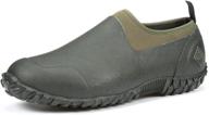 high-quality muckster rubber garden shoes in size 11-11.5 - durable and comfortable logo