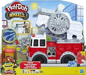 img 4 attached to Unleash Your Child's Creativity with Play Doh E6103 PD Fire Truck
