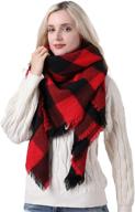 🧣 stylish chunky scarves with tassel detail: must-have women's accessories for scarves & wraps logo