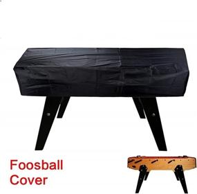 img 2 attached to ⚽ Acooltd Foosball Table Cover: Waterproof Soccer Table Protection [64"x45"x18"]