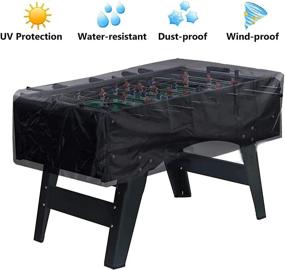 img 1 attached to ⚽ Acooltd Foosball Table Cover: Waterproof Soccer Table Protection [64"x45"x18"]